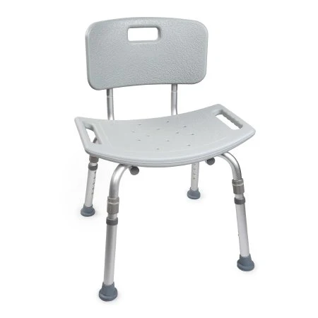 Aluminum Bath Bench with Back