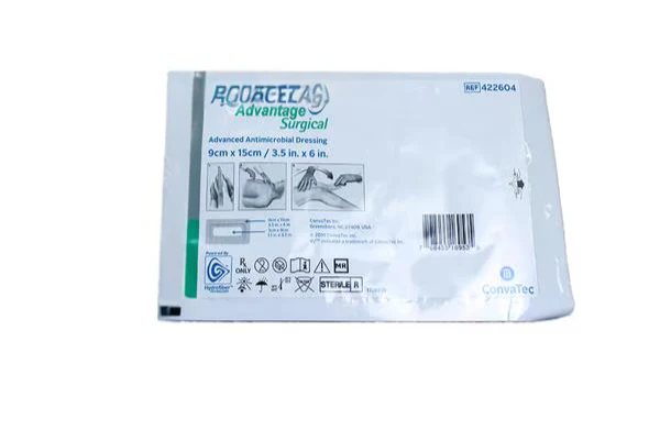 Aquacel® Ag Advantage Surgical 3-1/2 X 6 Inch Wound Dressing - 422604
