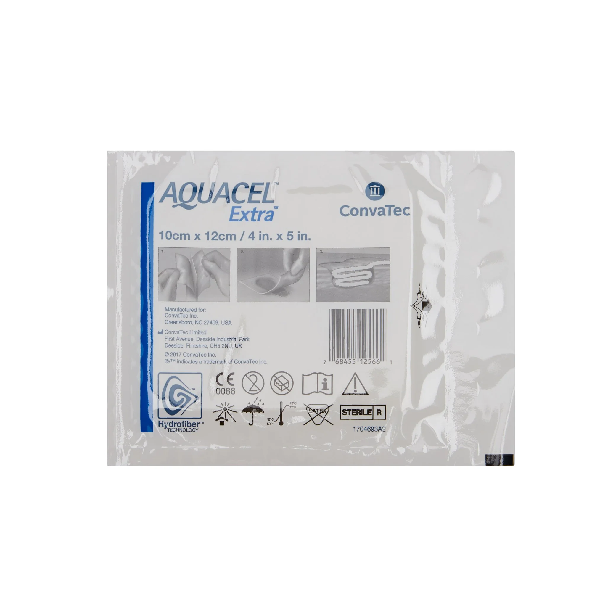 Aquacel® Extra™ Hydrofiber Wound Dressing 4" x 5" - 420674 - Image 3