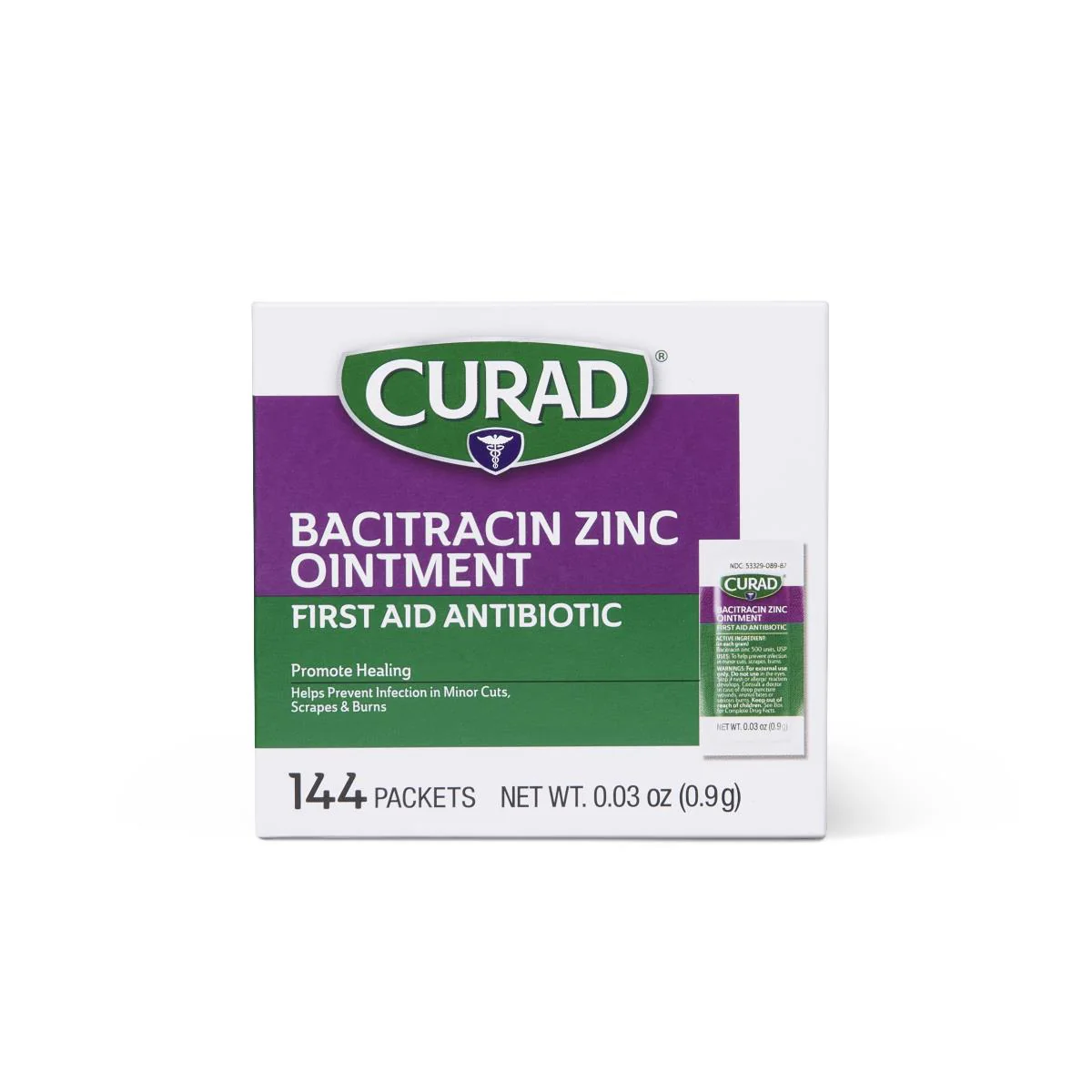 Bactracin Ointment with Zinc - 0.9g Packet