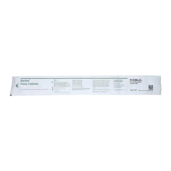 Bardex® Lubricath® 22Fr Foley Catheter 2-Way Standard Tip 30 cc - 0166L22
