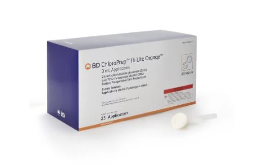 ChloraPrep™ Hi-Lite Orange™ 3 mL Applicator 2% / 70% Strength CHG (930415) - Image 3
