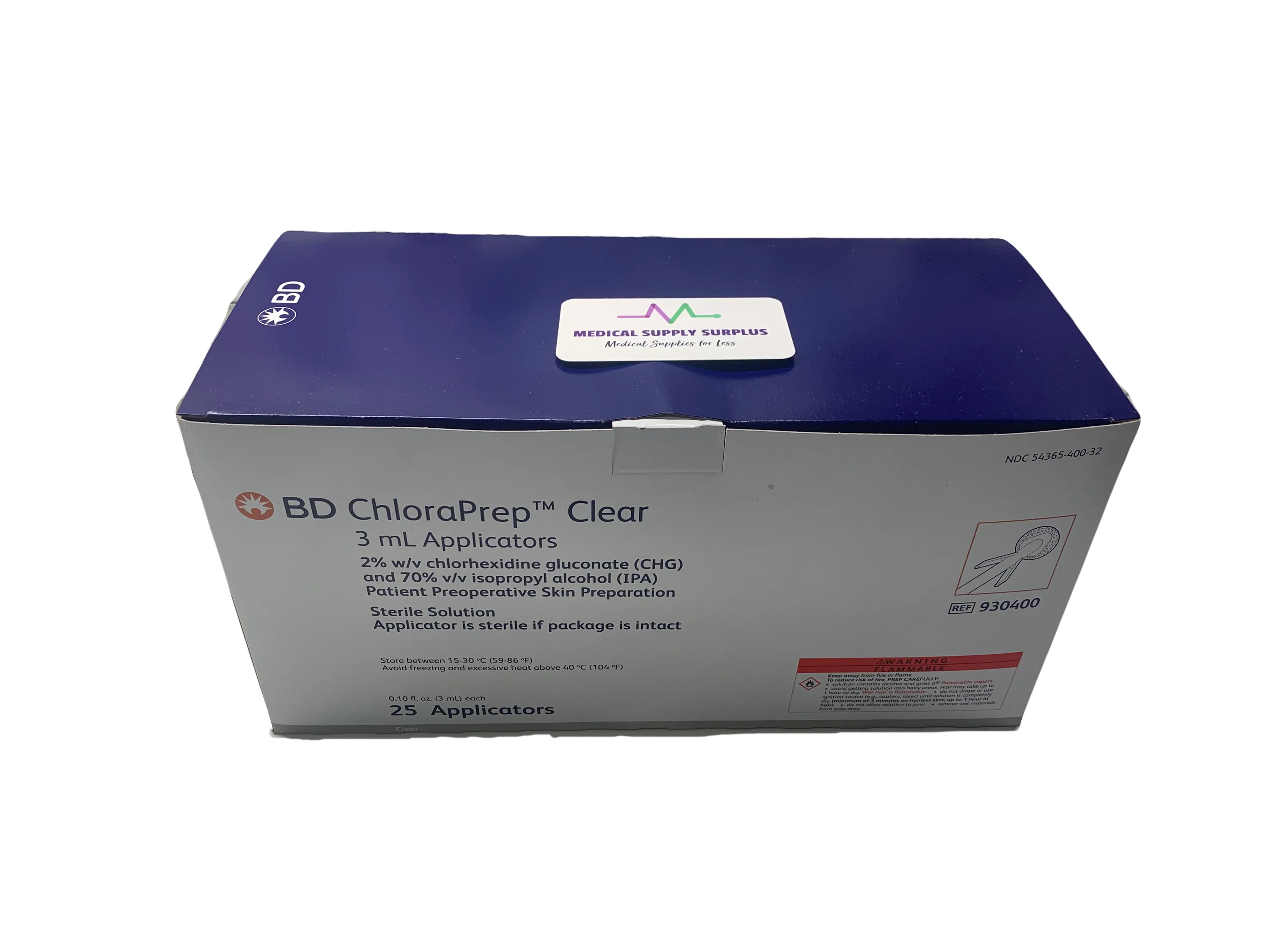 ChloraPrep™ Clear 3 mL Foam Applicator 2% / 70% Strength (930400) - Image 2