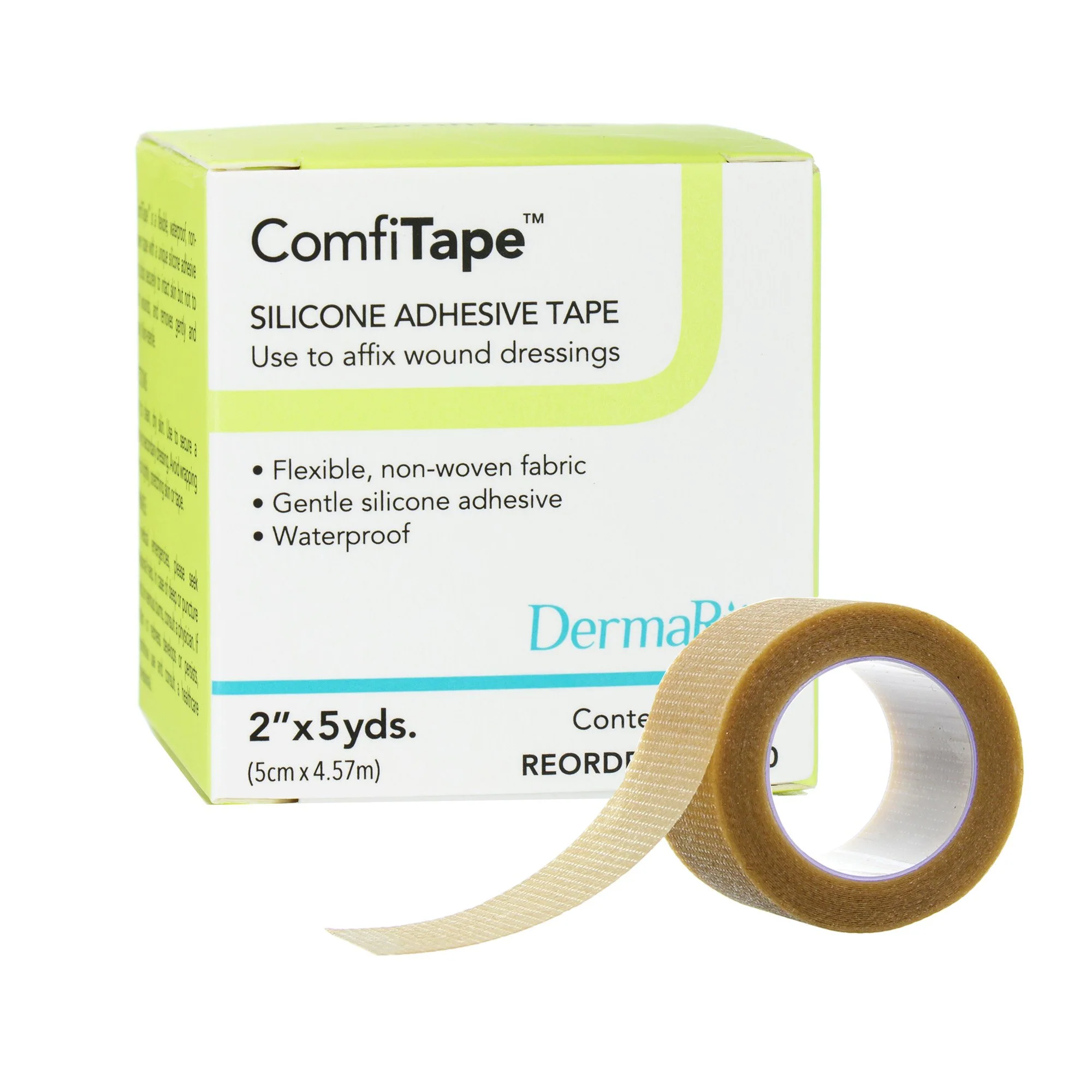 ComfiTape™ 2 x 5 Yds Silicone Adhesive Tape - 69250 - Image 2
