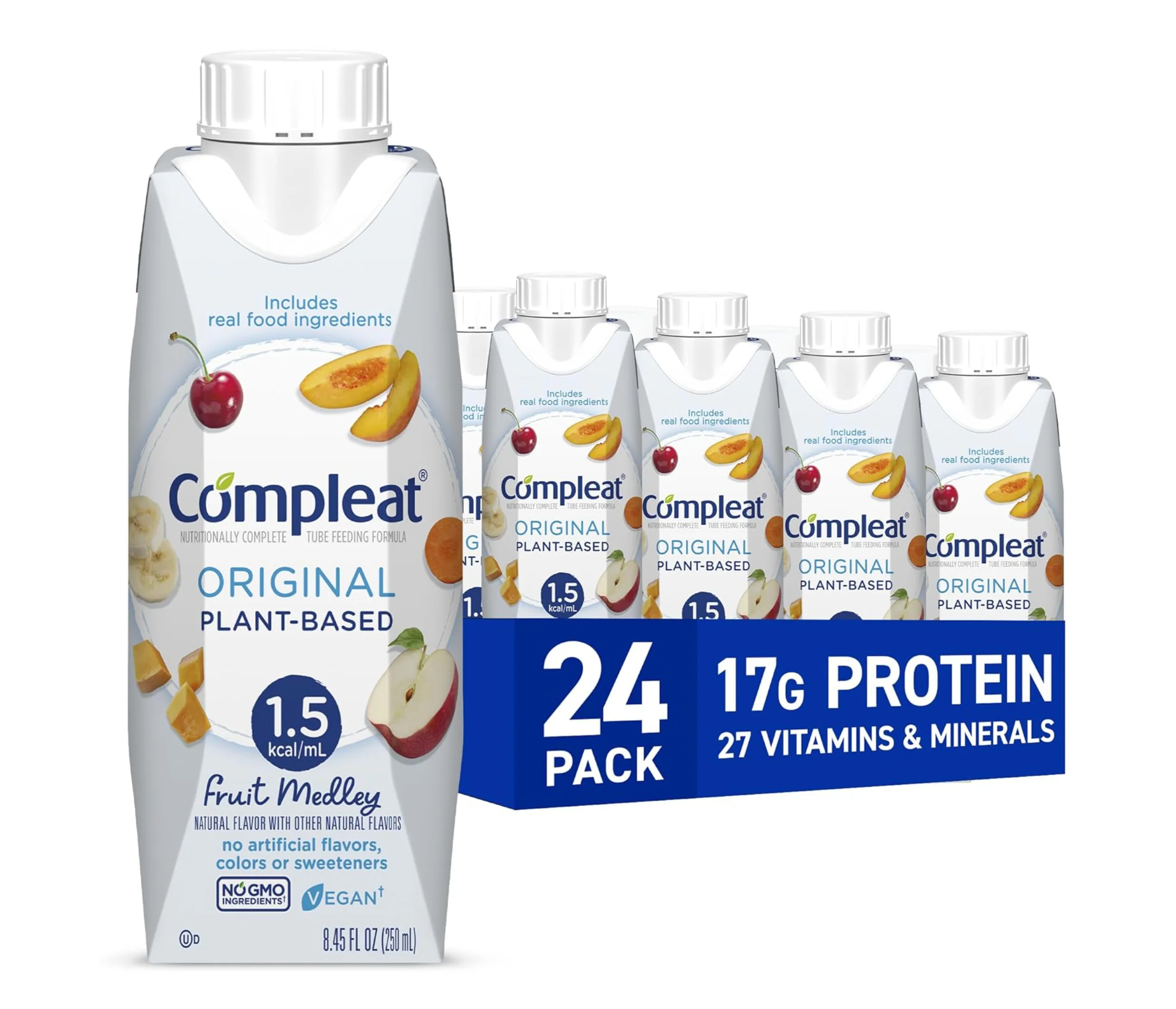 Compleat® Original 1.5 Tube Feeding Formula 8oz - Case of 24 - Image 2