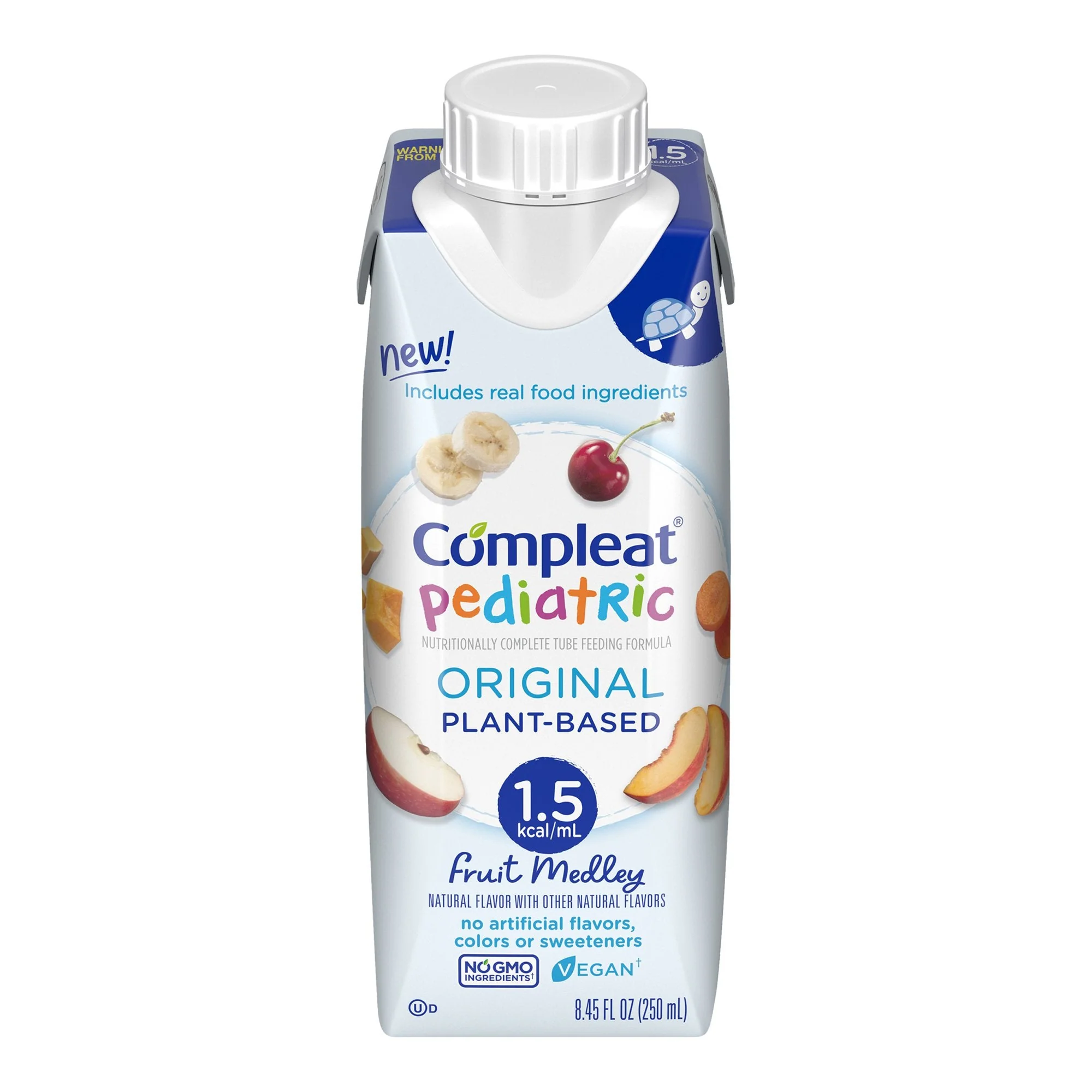 Compleat® Pediatric Original 1.5 Pediatric Tube Feeding Formula 8oz - Case of 24 - Image 2