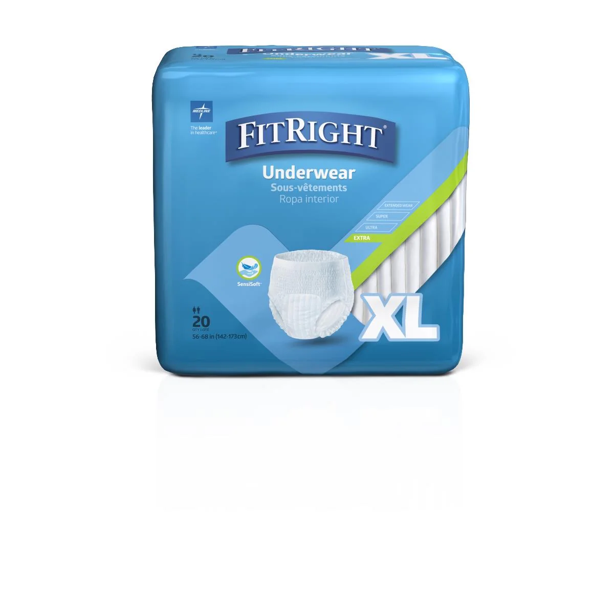 FitRight Extra Incontinence Underwear- Case of 80 - Image 3