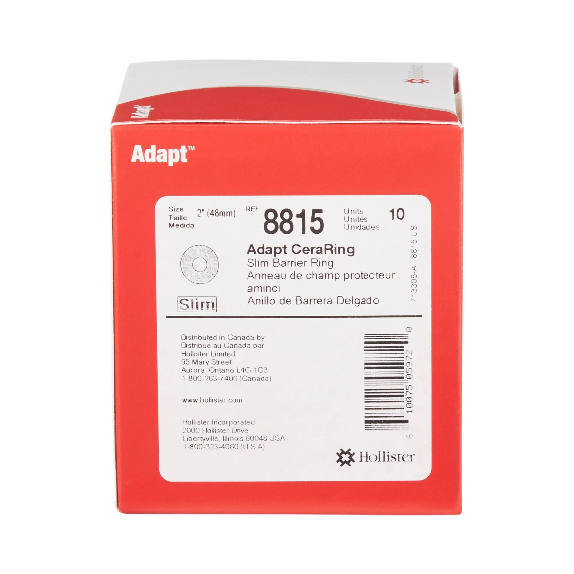 Hollister 8815 Adapt CeraRing Skin Barrier Rings- Box of 10