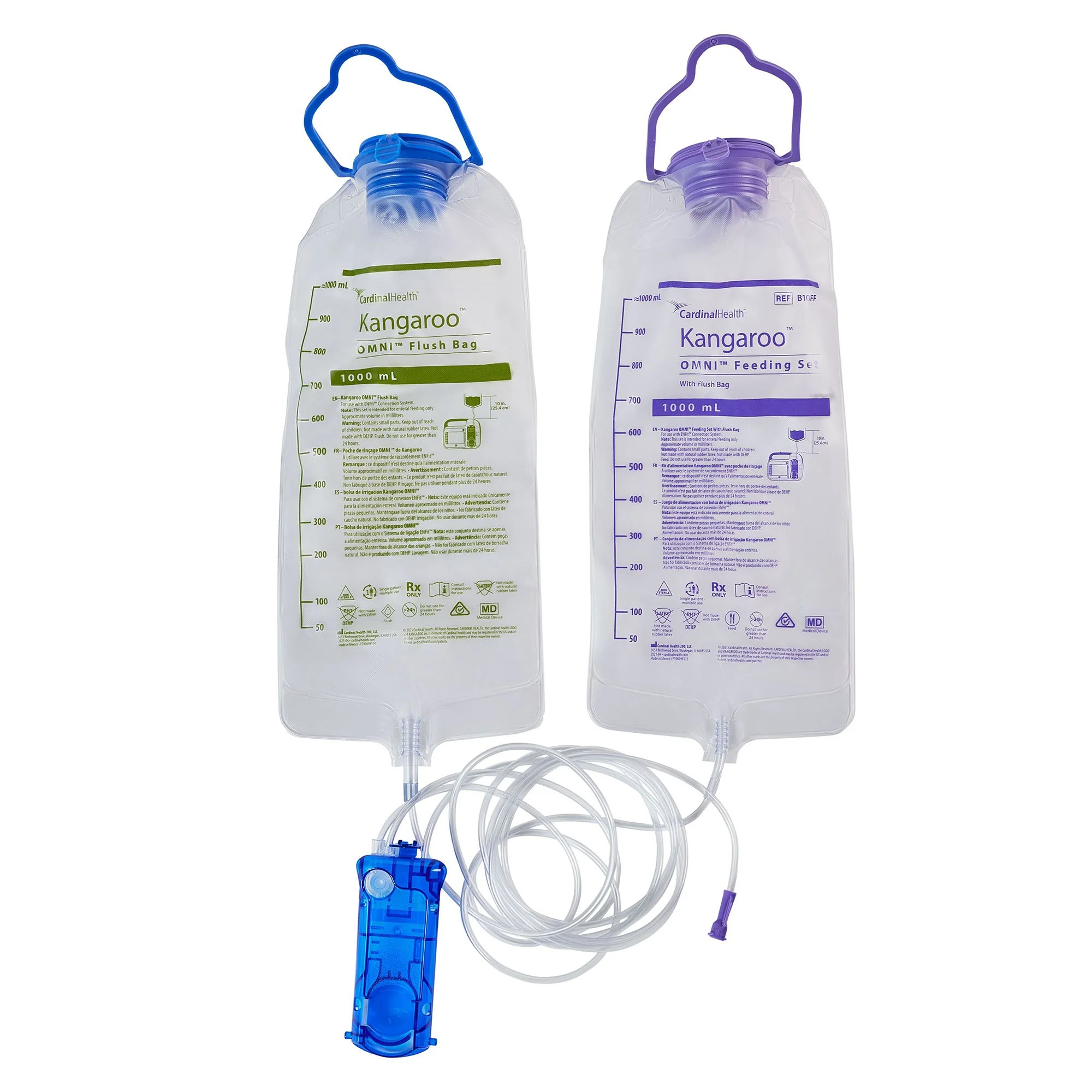 Kangaroo OMNI™ 1000 mL Enteral Feeding Pump Bag - B10FF
