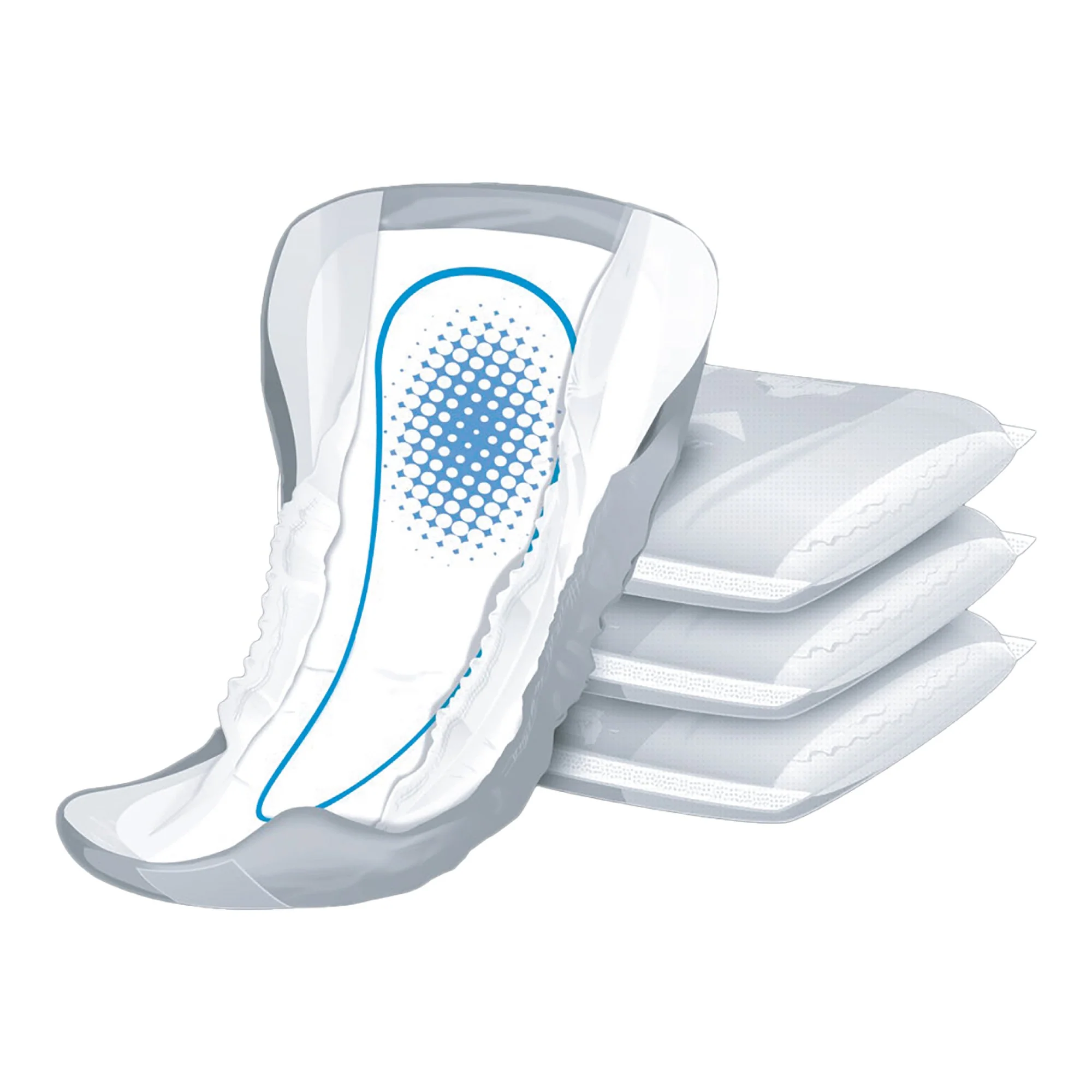 McKesson Maximum Absorbency Male Guards - 180 Case - Image 2