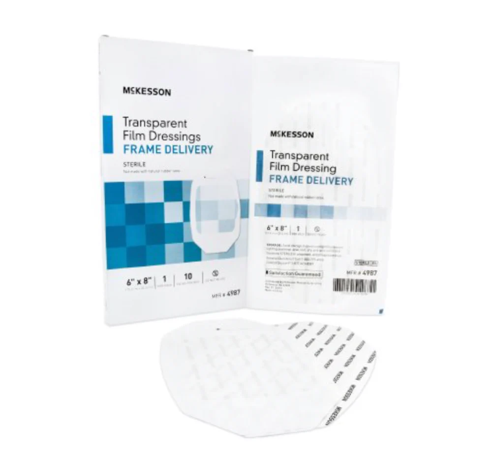 Mckesson Transparent Film Dressing 6" x 8" - 4987 - Image 3