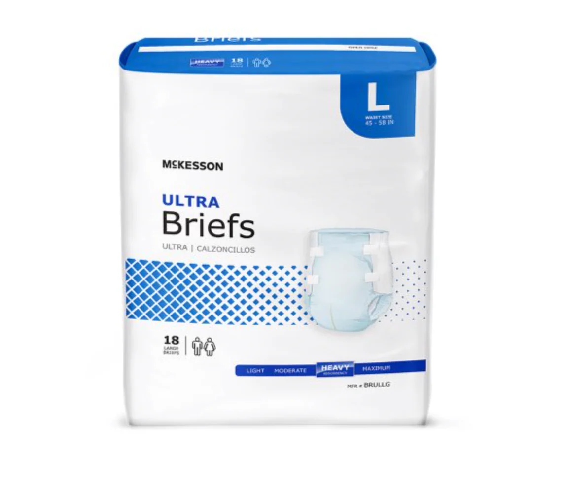 McKesson Ultra Heavy Absorbency Incontinence Briefs - Image 3