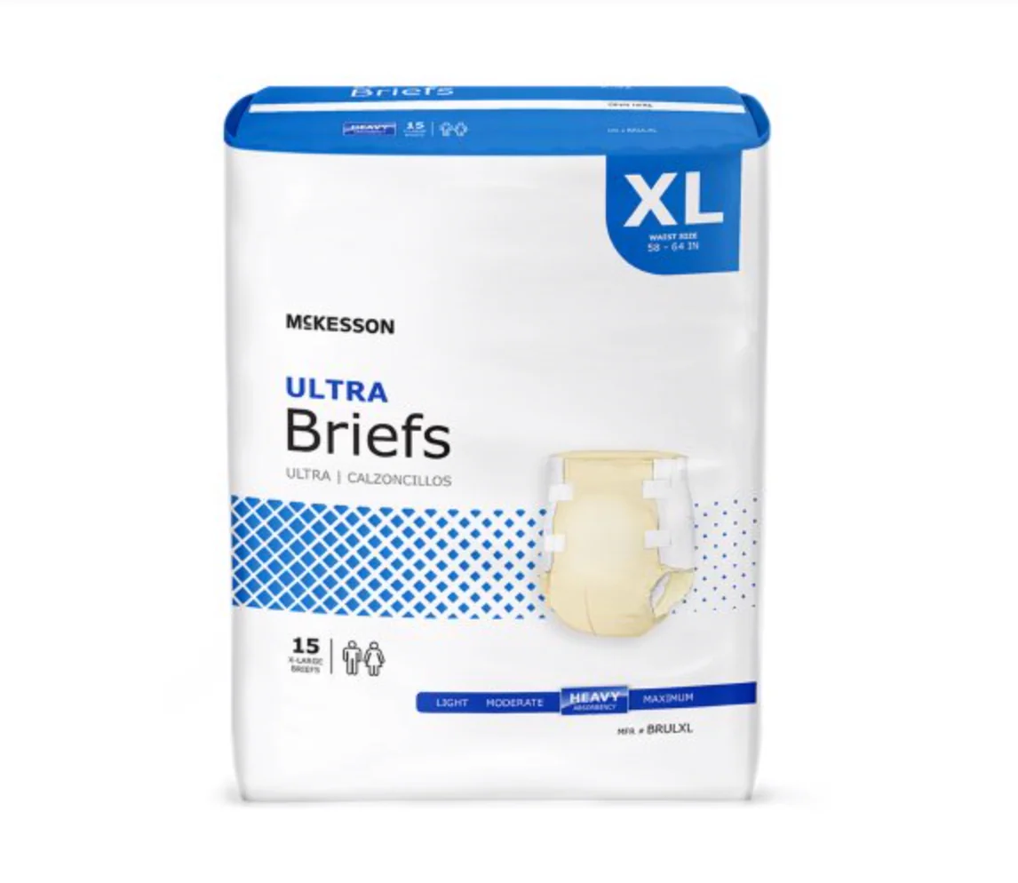 McKesson Ultra Heavy Absorbency Incontinence Briefs - Image 4