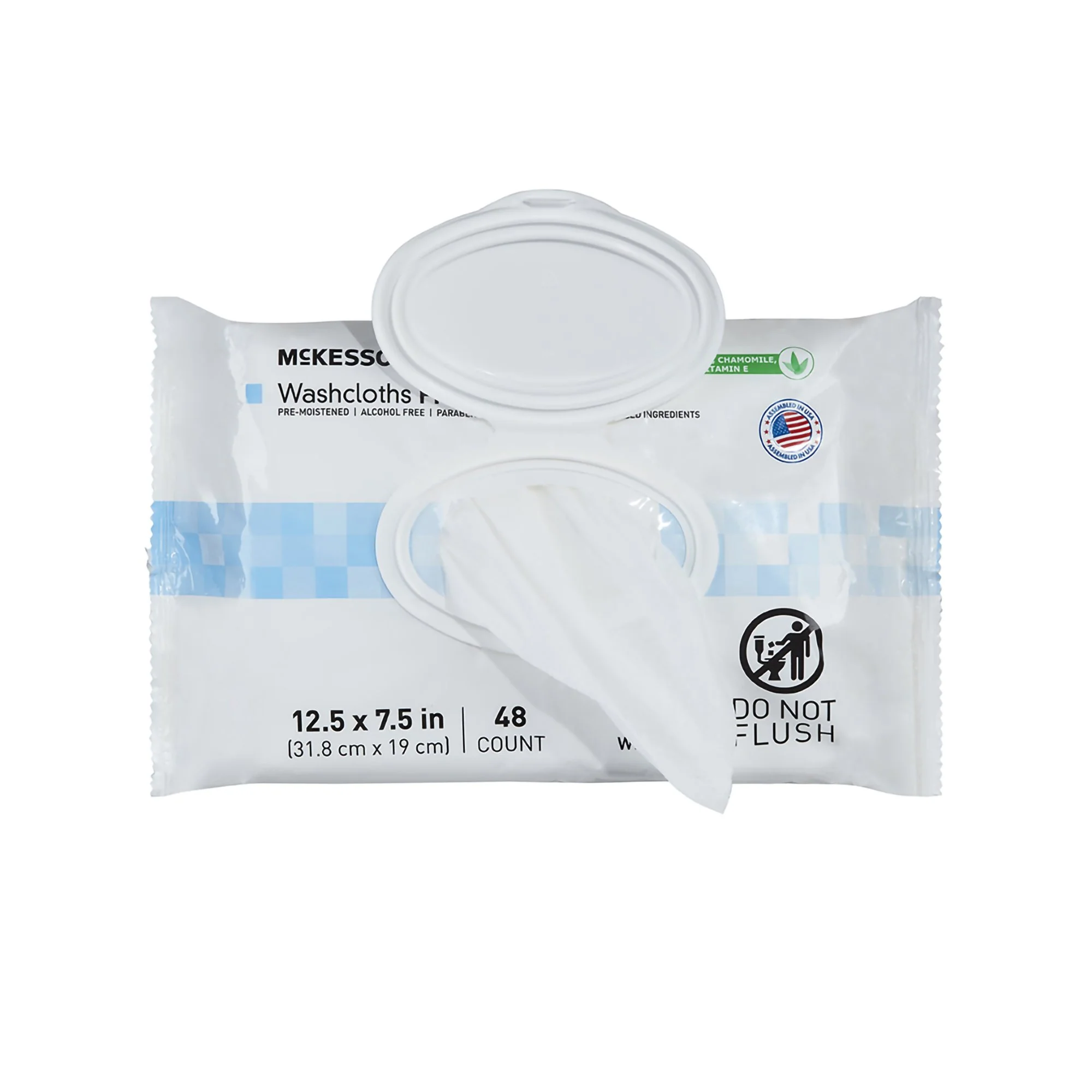 McKesson Washcloths Unscented - Case of 576 - Image 2