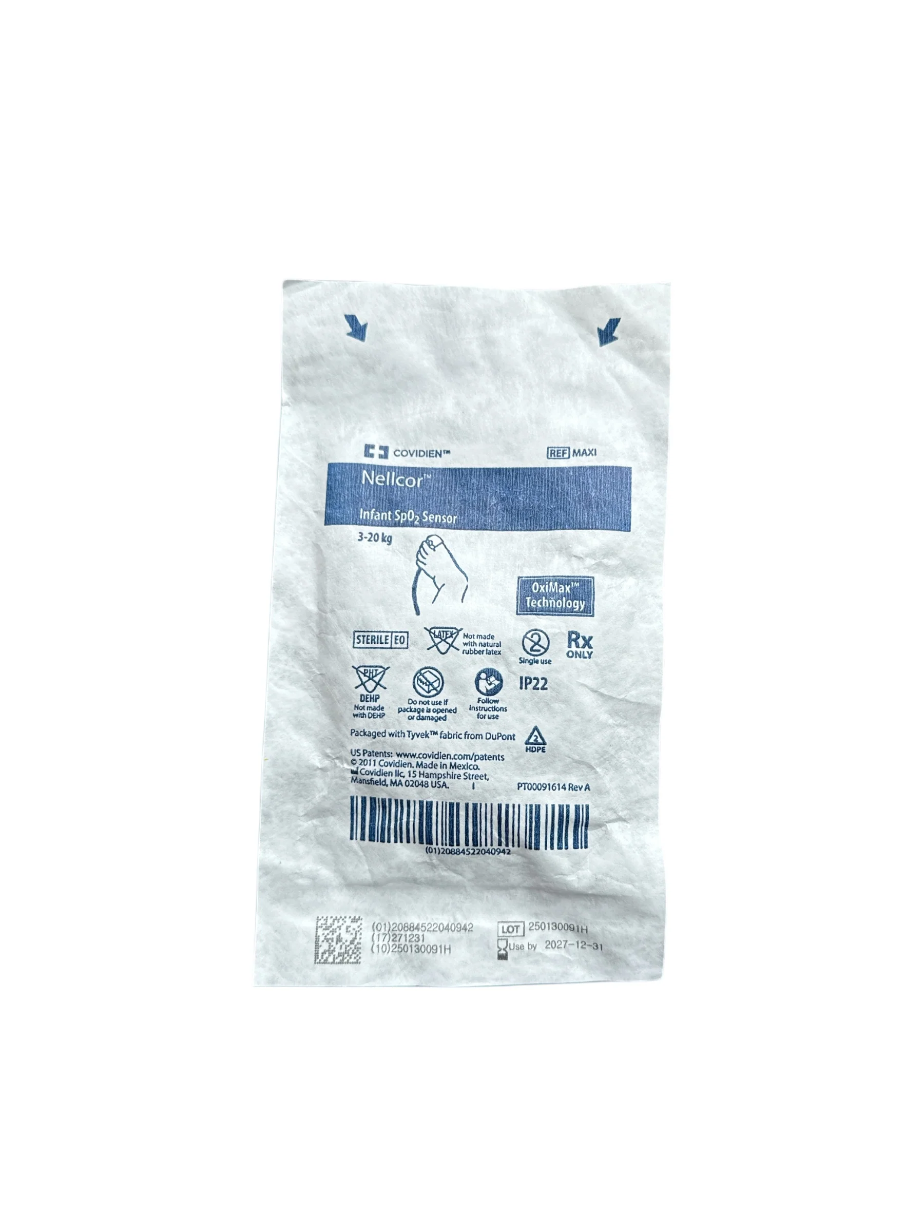 Nellcor MAXI Infant SpO2 Sensor