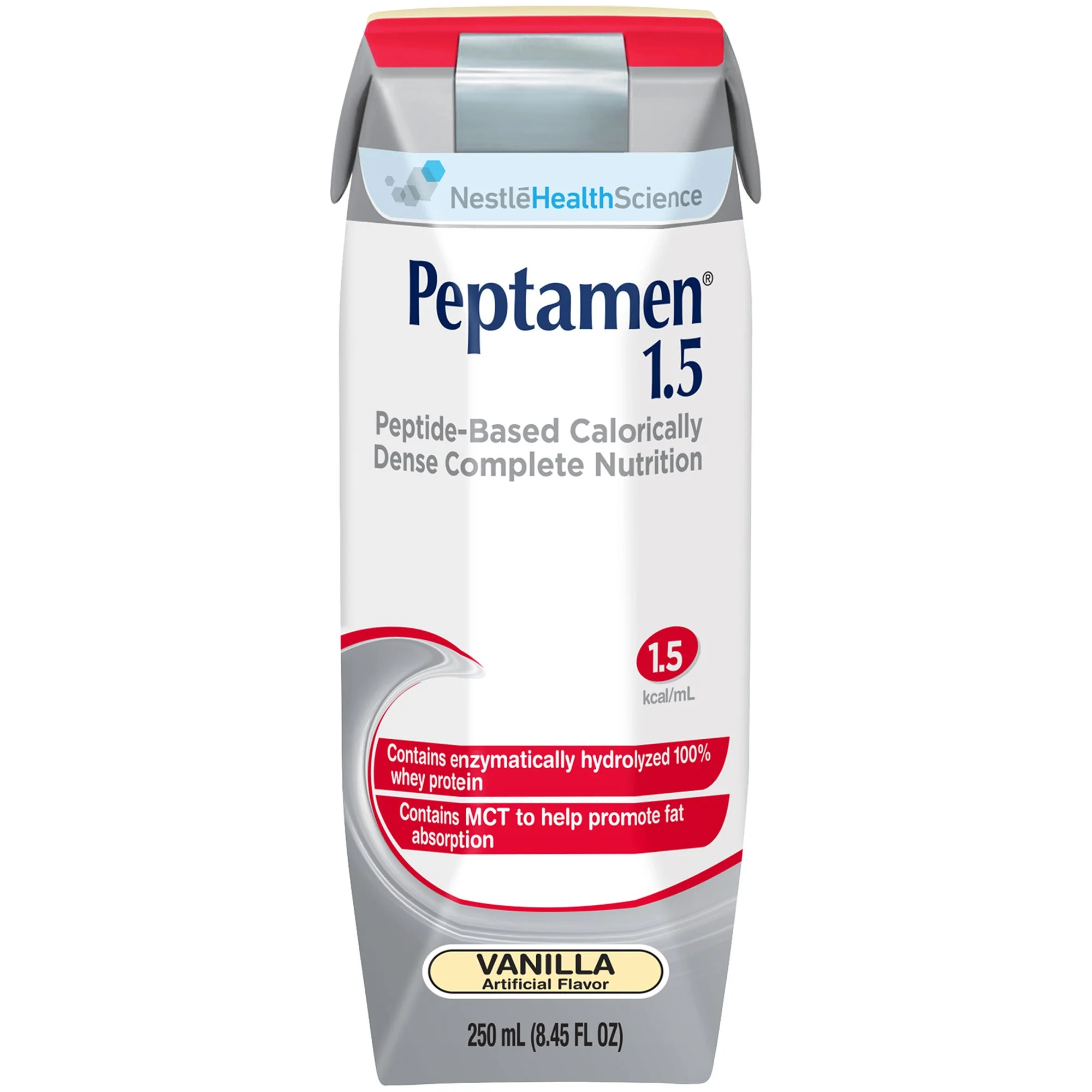 Peptamen® 1.5 Vanilla Formula 8.45 oz.-  24/Carton - Image 3