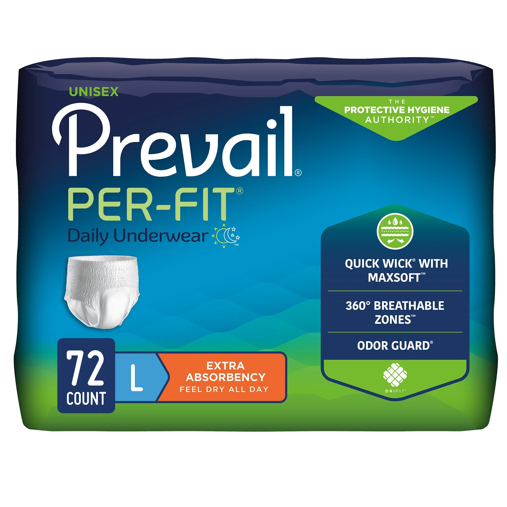 Prevail® Per-Fit® Pull On Incontinence Underwear - Image 2