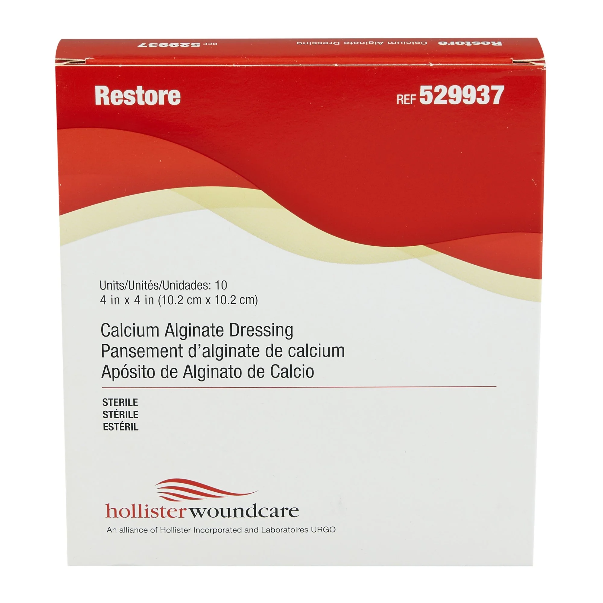 Restore™ 4 x 4 Calcium Alginate Dressing - Box of 10