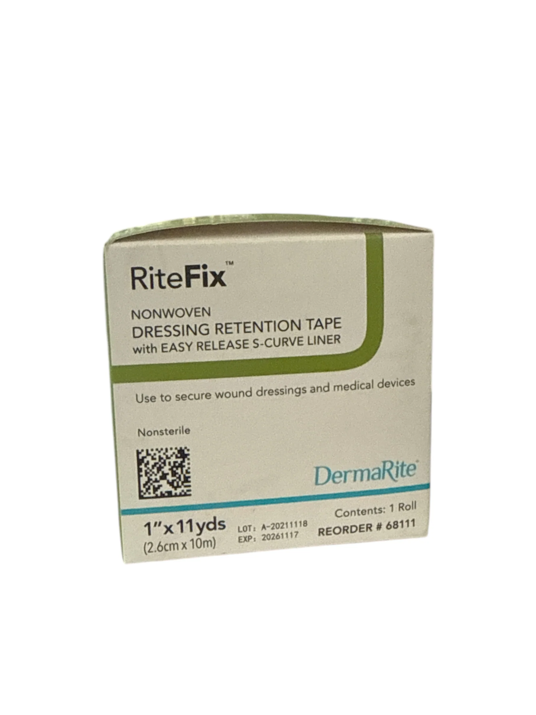 RiteFix™ 1" Non-Woven Dressing Retention Tape - 68111