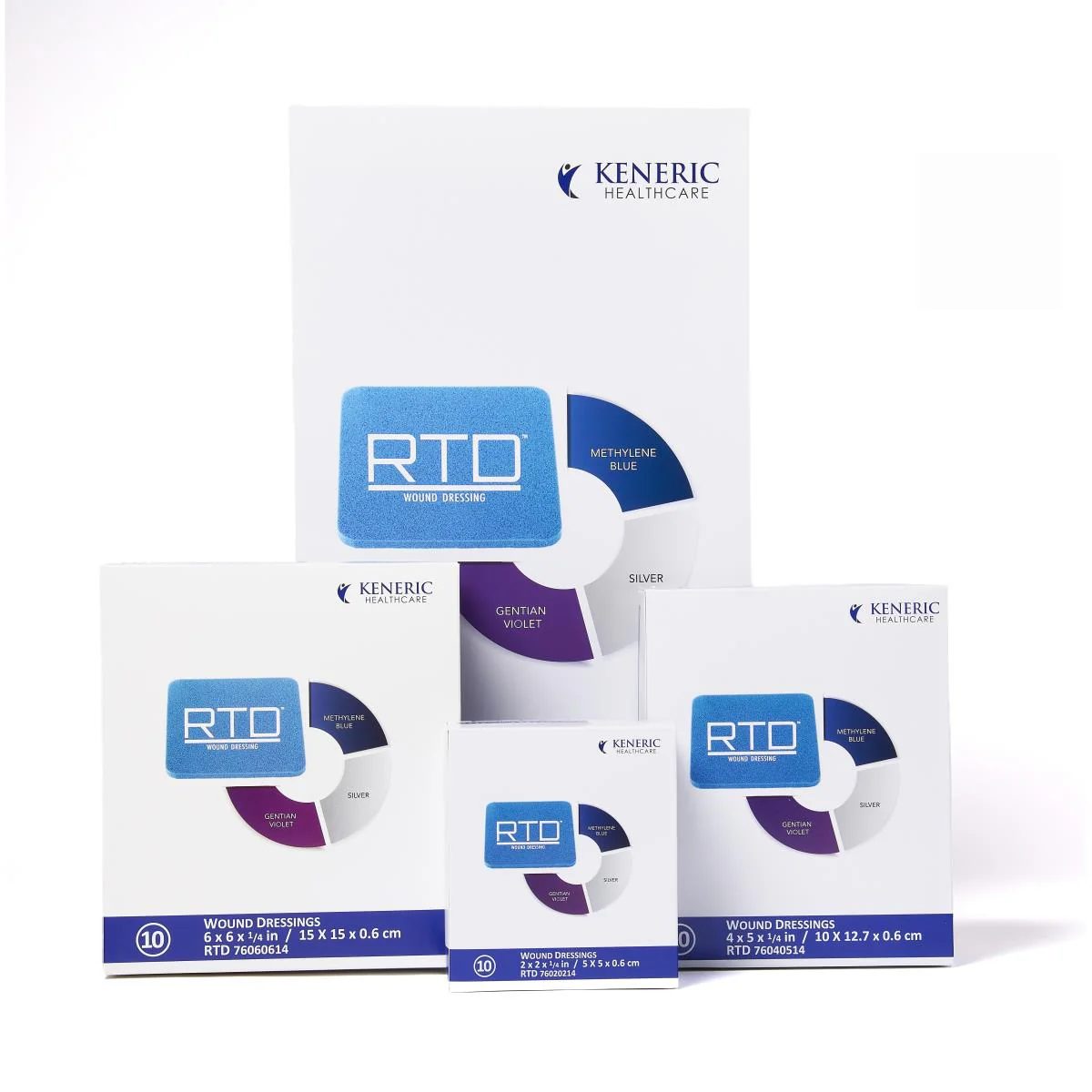RTD 2" x 2" Wound Dressing with Silver - 76020214 - Image 2