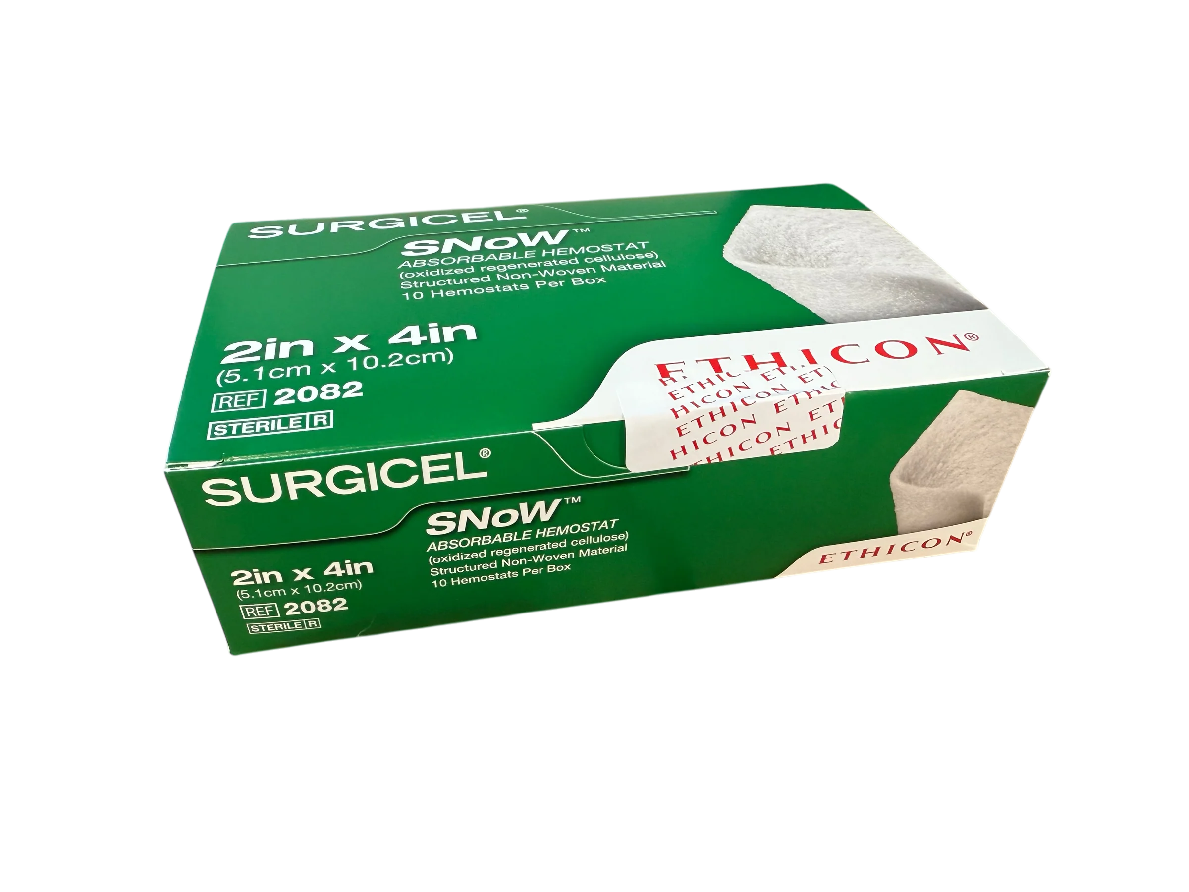 Surgicel® Snow™ 2082 2 x 4 Inch Absorbable Hemostat - Image 2