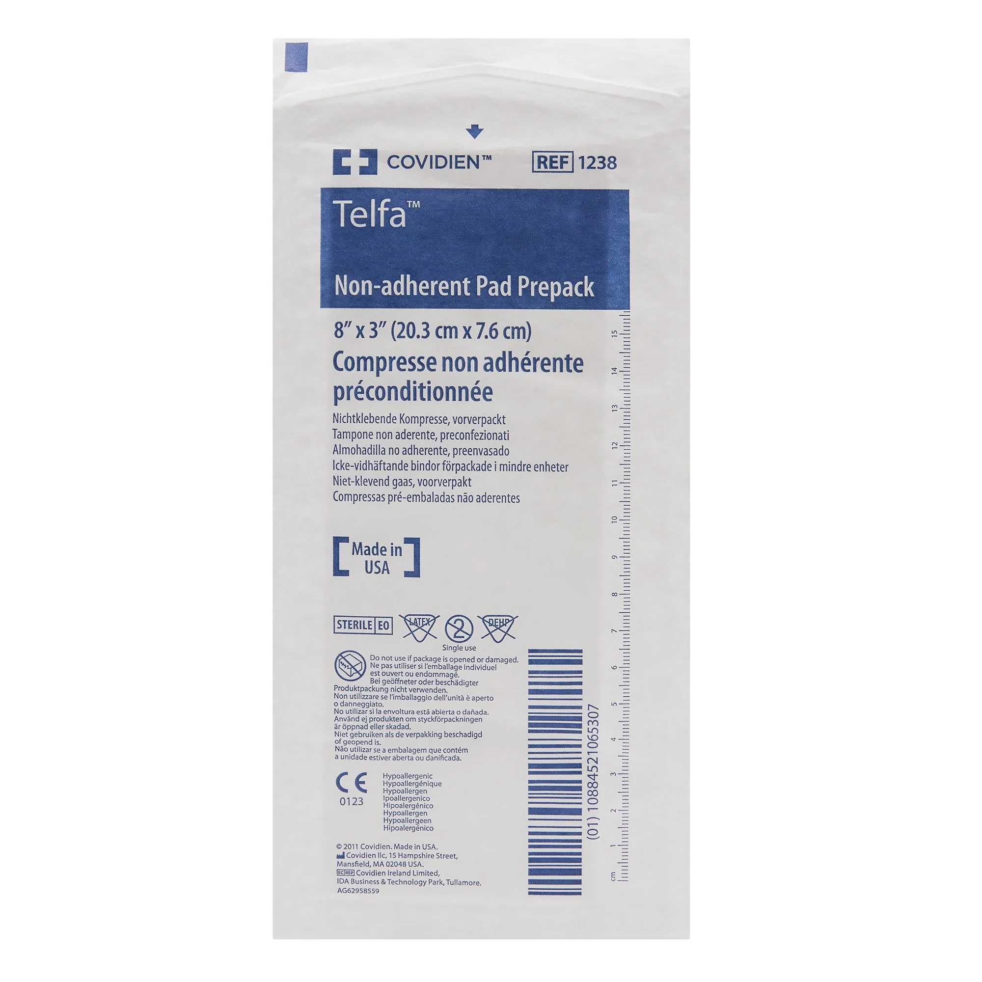Telfa™ Ouchless 3 X 8 Inch Non-Adherent Dressing - 1238 - Image 2