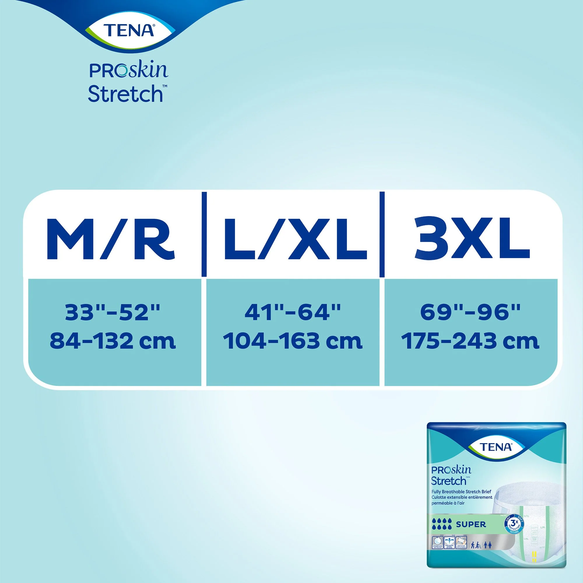 TENA ProSkin Stretch™ Super Adult Incontinence Brief - Image 4