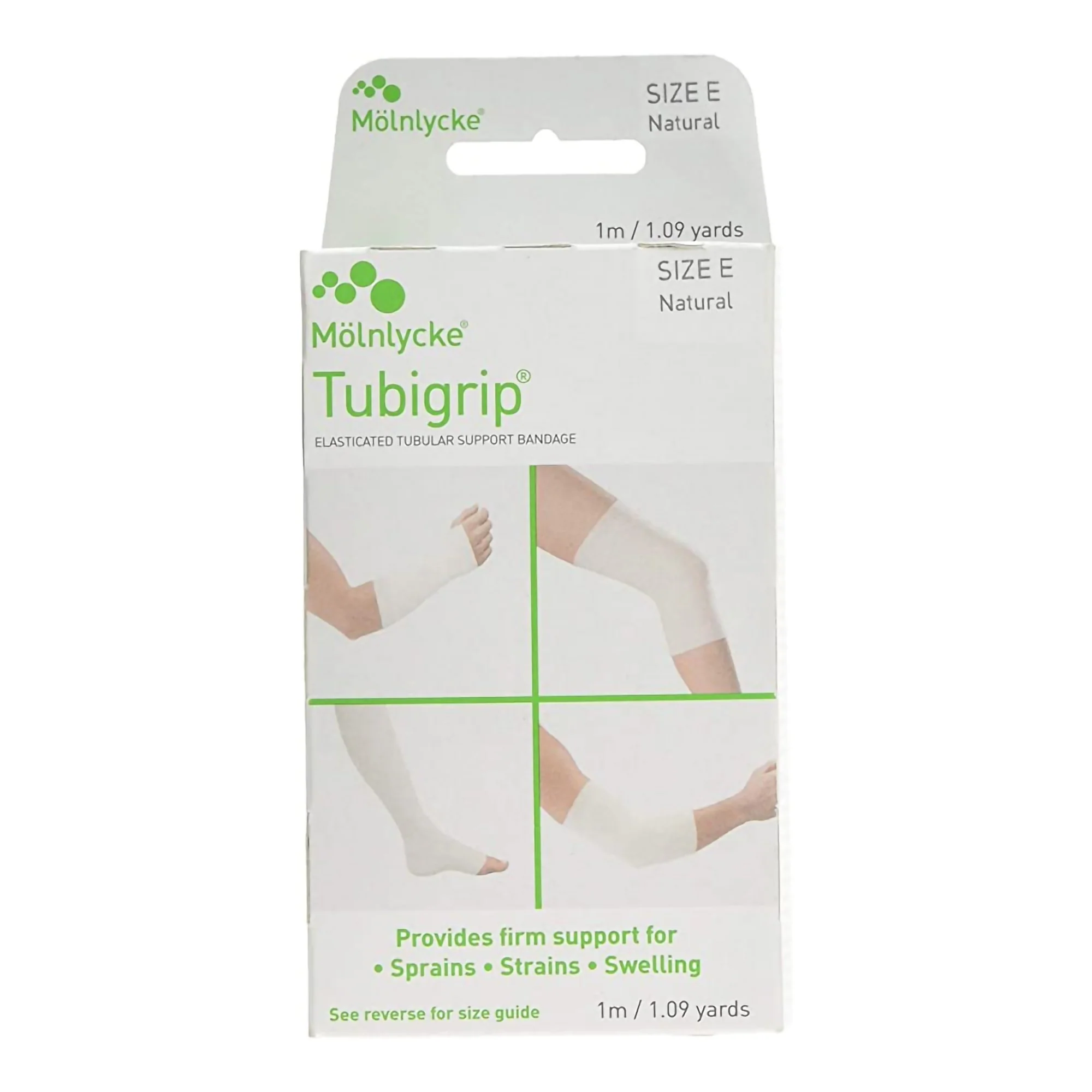 Tubigrip® Size E 3 1/2" X 1 Yd Support Bandage - 1528