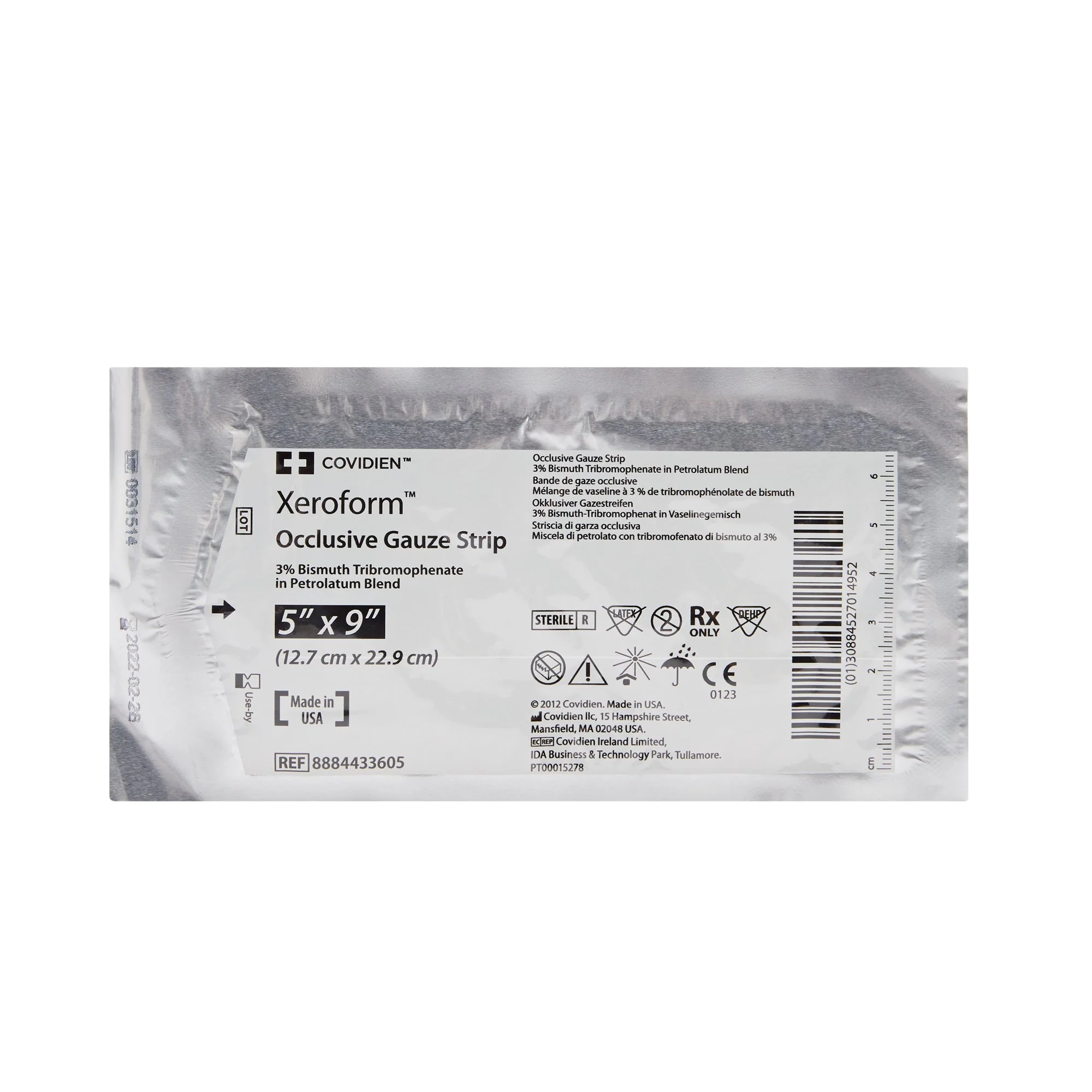 Xeroform™  5" x 9" Occlusive Gauze Patch - Box of 50 - Image 2