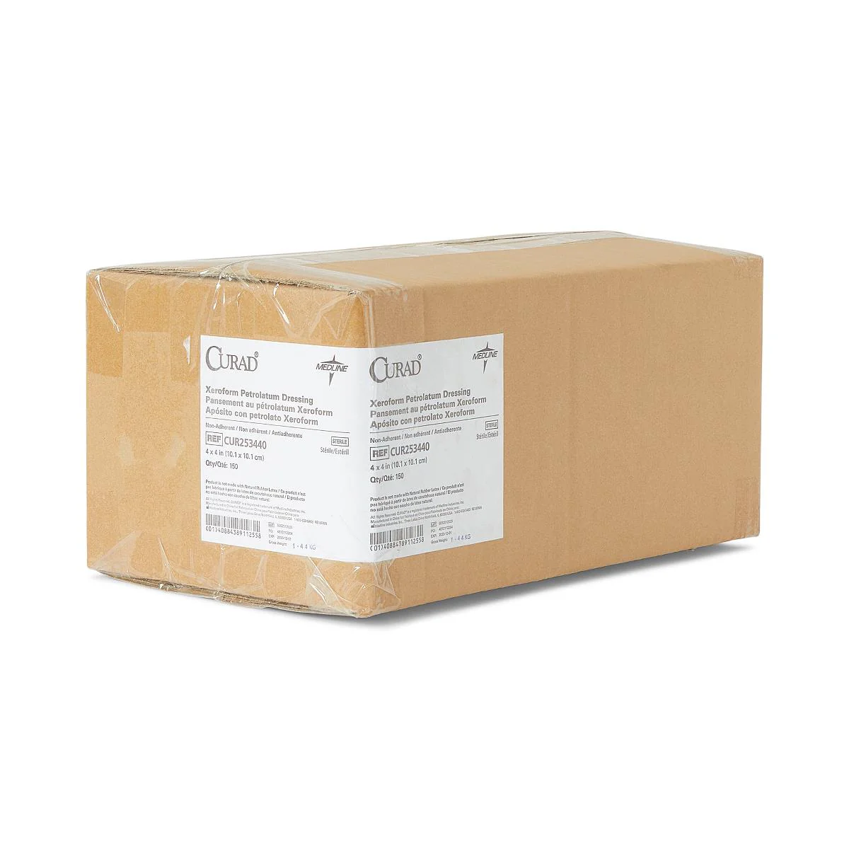 Xeroform 4" x 4" Sterile Non-Adherent Petrolatum Gauze Dressing - Image 3